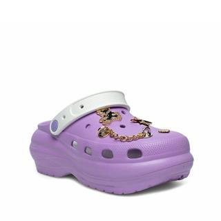 Twingo Garson 602 Taşli Terlik Lila Beyaz