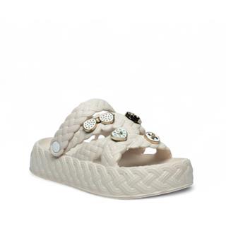 Twingo Garson 804 Terlik Taşlı Ekru