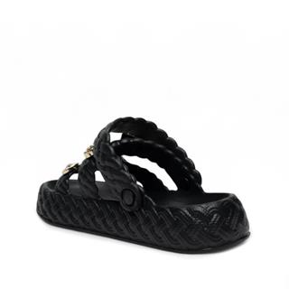 Twingo Garson 804 Terlik Taşlı Siyah