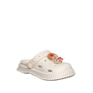 Twingo Patik Terlik 404 Işık Emoji Ekru 6lı