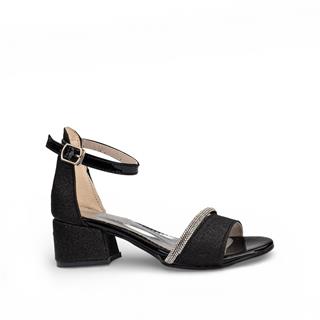 Verlass Filet Sandalet 700 Cırtlı Siyah