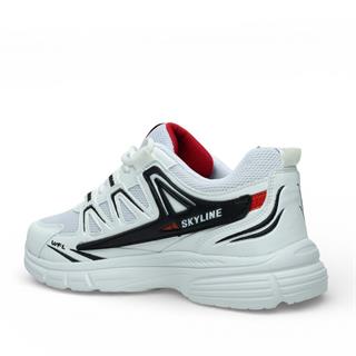 Wanderfull Erkek 4281 Anorak Beyaz Siyah Kırmızı