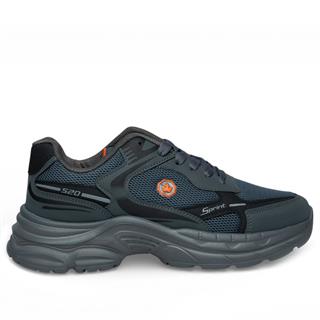 Wanderfull Erkek 4334 Anorak Füme Siyah Oranj