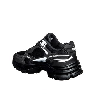 Wanderfull Erkek 4334 Anorak Siyah Beyaz Siyah