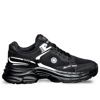 Wanderfull Erkek 4334 Anorak Siyah Beyaz Siyah