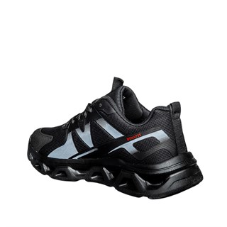 Wanderfull Erkek 4345 Anorak Siyah Beyaz Siyah