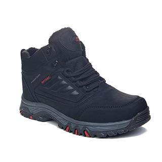 Wanderfull Erkek Bot 3022 Cilt Siyah kırmızı