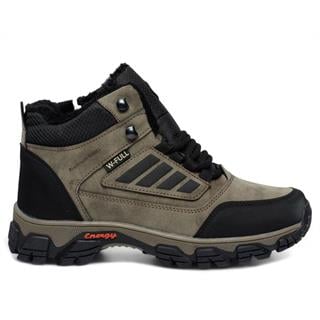 Wanderfull Erkek Bot 3022 Cilt Kum Siyah