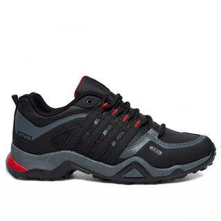 Wanderfull Erkek Trekking 3013 Cilt Siyah Füme Kırmızı