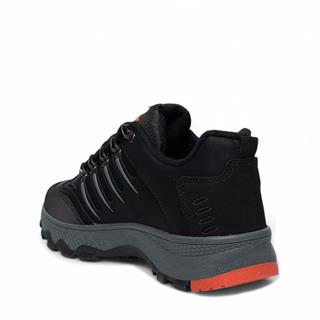 Wanderfull Erkek Trekking 3027 Cilt Siyah Füme Oranj