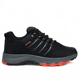 Wanderfull Erkek Trekking 3027 Cilt Siyah Füme Oranj