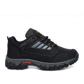 Wanderfull Garson 3023 Trekking Cilt Siyah Füme Oranj