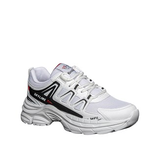 Wanderfull Garson 4281 Anorak Beyaz Siyah Kırmızı