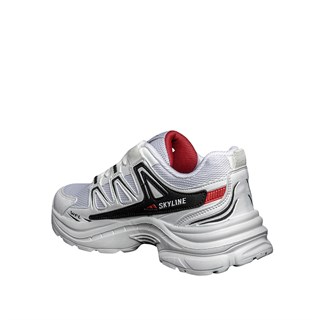 Wanderfull Garson 4281 Anorak Beyaz Siyah Kırmızı