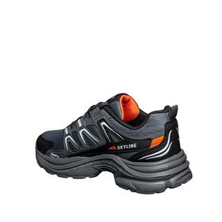 Wanderfull Garson 4281 Anorak Füme Siyah Oranj