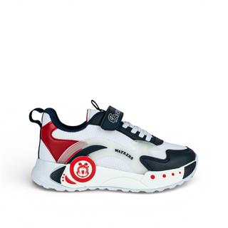 Waykers Filet 2506 Anorak Beyaz Lacivert Kırmızı