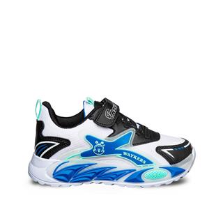 Waykers Filet 2508 Anorak Beyaz Siyah Sax Mavi