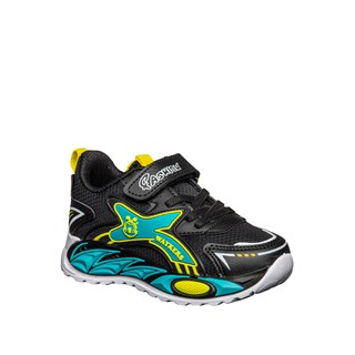 Waykers Patik 2508 Anorak Siyah Turkuaz Sarı