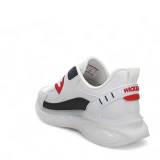 Wickers Erkek 2614 Beyaz Lacivert Kırmızı