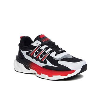 Wickers Erkek 2687 Siyah Beyaz Kırmızı