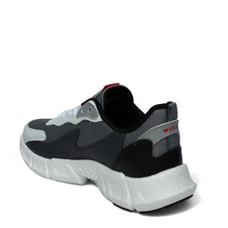 Wickers Erkek 2757 Gri Beyaz Kırmızı