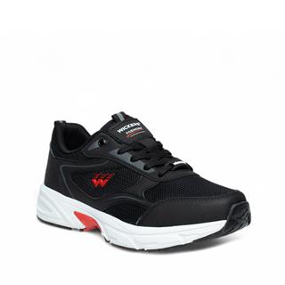 Wickers Zenne 2807 Anorak Siyah Beyaz Kırmızı