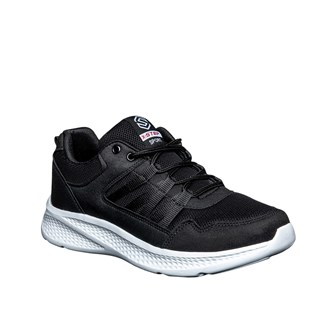 X Step Erkek 2029 Anorak Siyah Beyaz