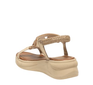 Yes Zenne Sandalet 300 Sultan Altın