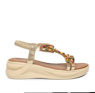 Yes Zenne Sandalet 304 Sultan Altın