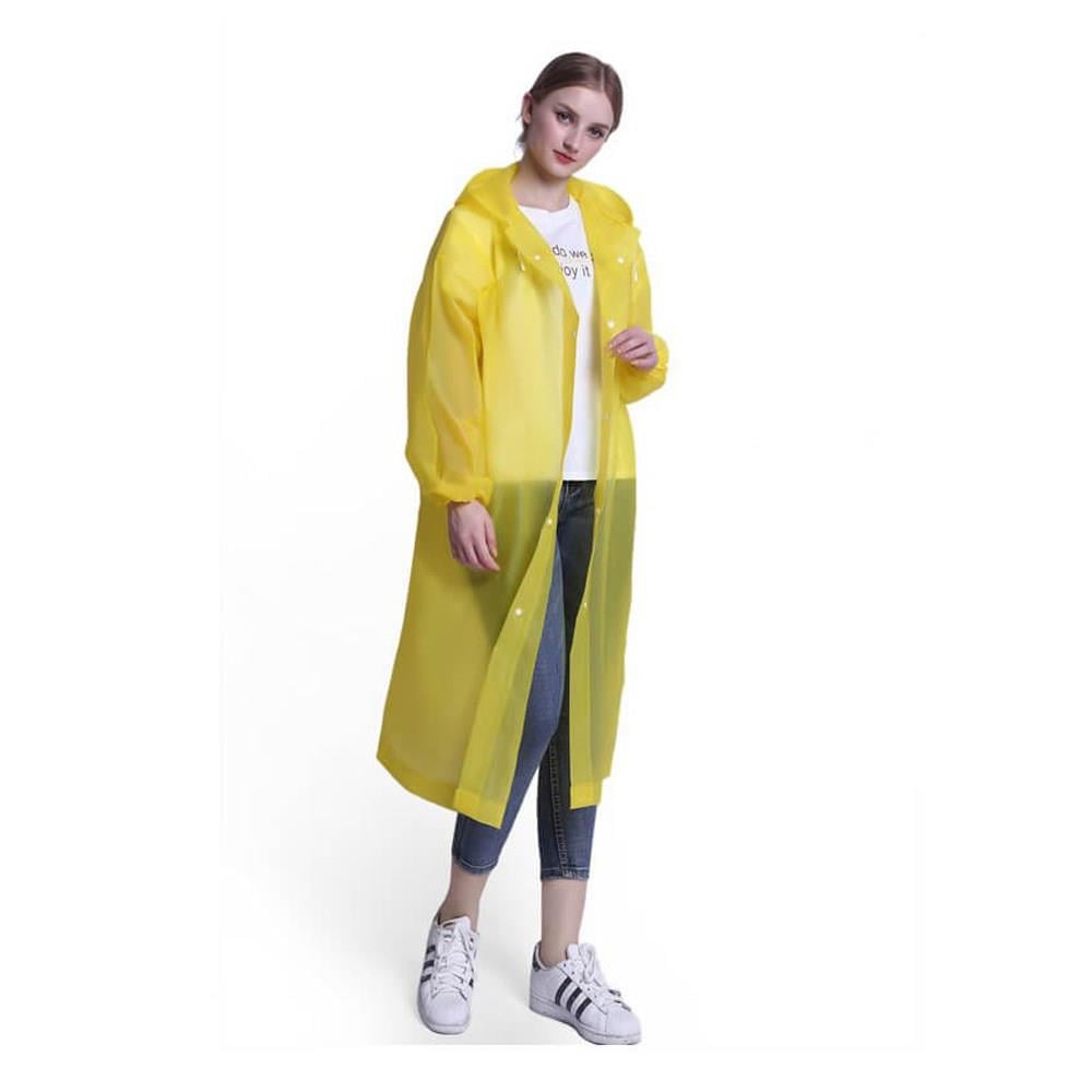 Yağmurluk Pardösü Eva Sarı 0.15mm - Hegi