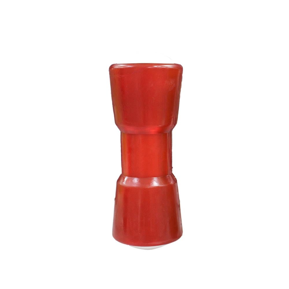 Lastik Takoz Oval 20cm Renkli Şeffaf Kırmızı