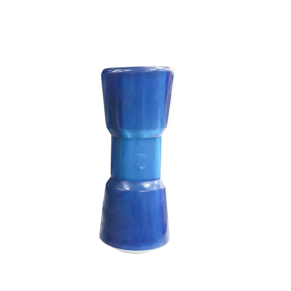 Lastik Takoz Oval 20cm Renkli Şeffaf Mavi