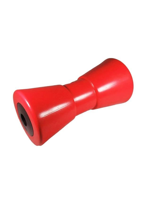 LASTIK TAKOZ - OVAL 22CM / RENKLI KIRMIZI