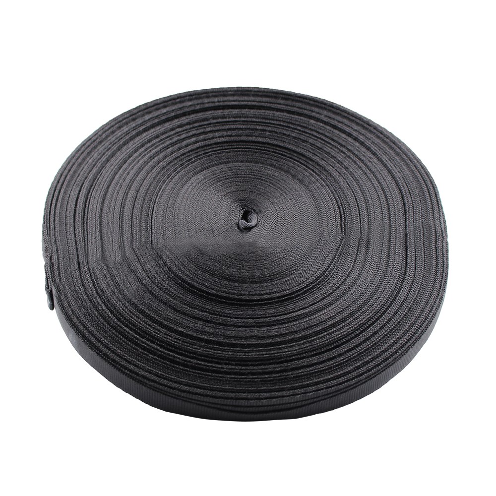 Örme Kolon Bağlama Kayışı 1.5" Siyah 100mt