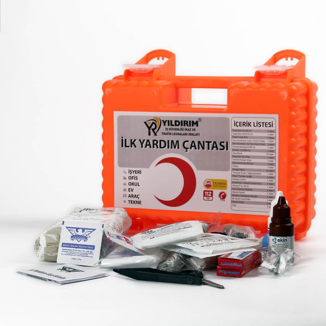 Otomobil İlk Yardım Çantası Ecza Çantası TS 4019