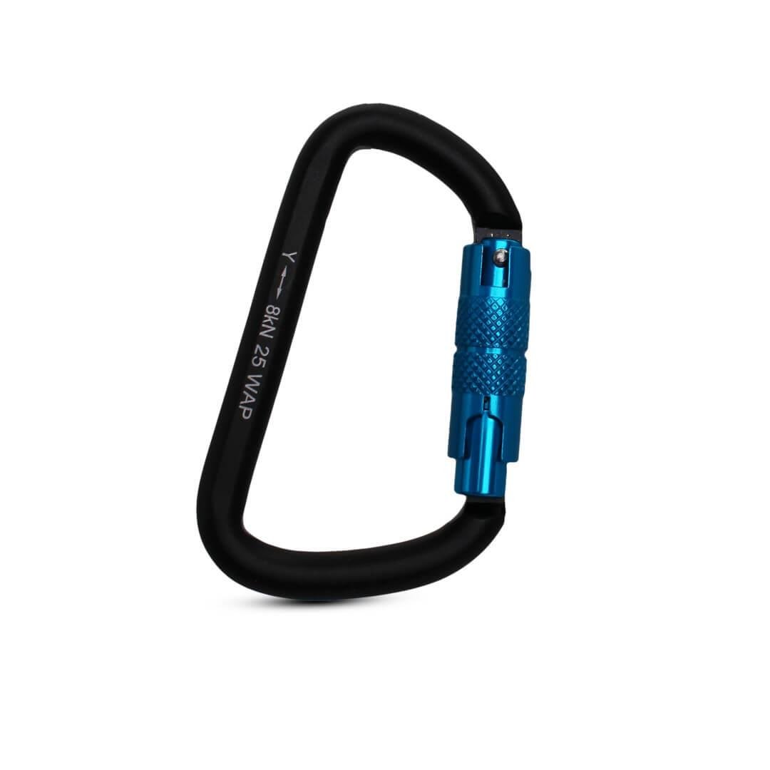 YOKE BK Alüminyum Karabina (CP) BLUE GATE N-2301-CP-5 (MAVİ LİKİT)