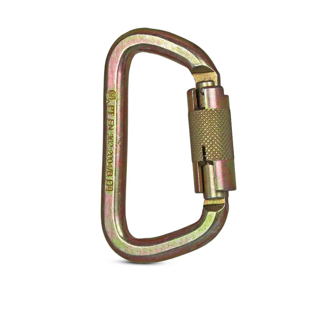 YOKE Çelik Karabina – Sarı Galvaniz N-268G