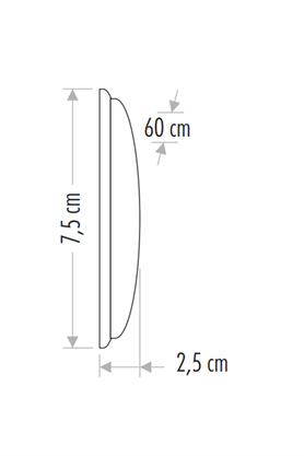 Cata CT-2474B 20w Alüminyum Kasa Yatay Led Bant Armatür 60 Cm 6400K Beyaz