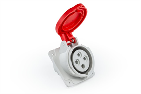 Emas ECE416V5PE 3+Nötr Eğik Makine Tipi Priz 16A