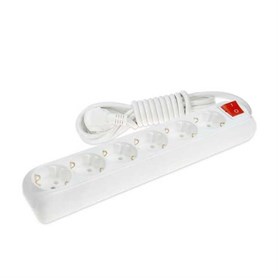 Almera 6lı Anahtarlı Topraklı Priz 2 Mt.