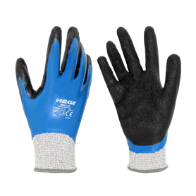 HEGI K100 D KESILME DIRENÇLI ÇIFT NITRIL KAPLI ELDIVEN NO:10