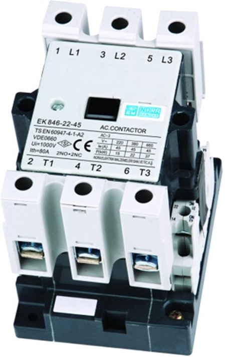 Esem EK 847-22-63 30 kW 2N/A + 2N/K 63 A AC Kontaktör