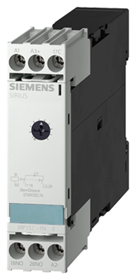 Siemens 3RP1576-1NP30 Sirius Elektronik Zaman Rölesi Yıldız Üçgen , 3-60 s