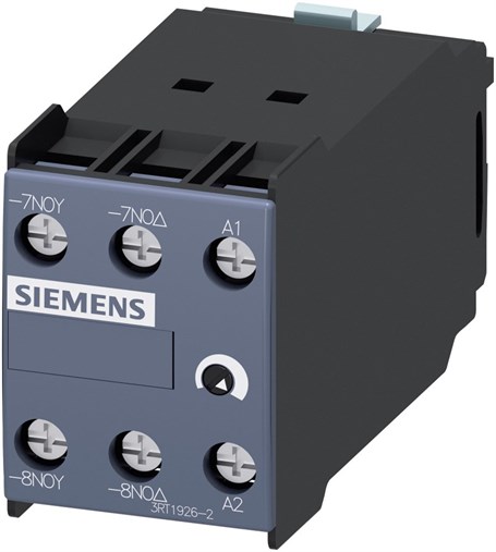 Siemens 3RT1926-2GD51 Elektronik Zaman Rölesi; Yıldız Üçgen  1.5-30S;  Sirius Kontaktör Bobinine Adapte Edilebilir; Boy