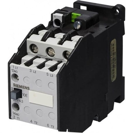 Siemens 3TF4022-0AP0 4Kw; 9A; Üç Fazlı; Güç Kontaktörü; 230V Ac;  2N0 + 2Nc; Boy 0