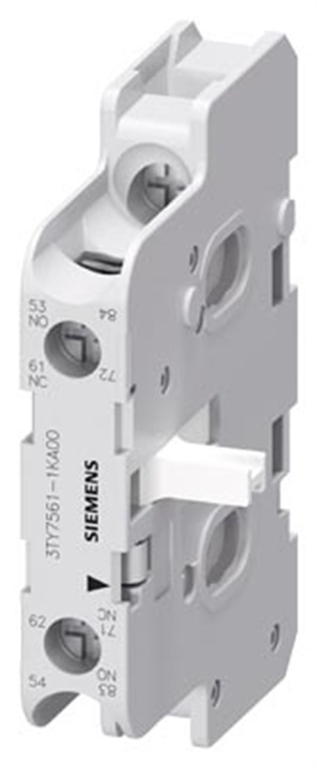 Siemens 3TY7561-1KA00 Yedek Yardımcı Kontak; 3Tf44; 3Tf69 Tip Kontaktörler İçin Kontak Bloğu; 2. Kontak; Sağ-Sol (1No+1N