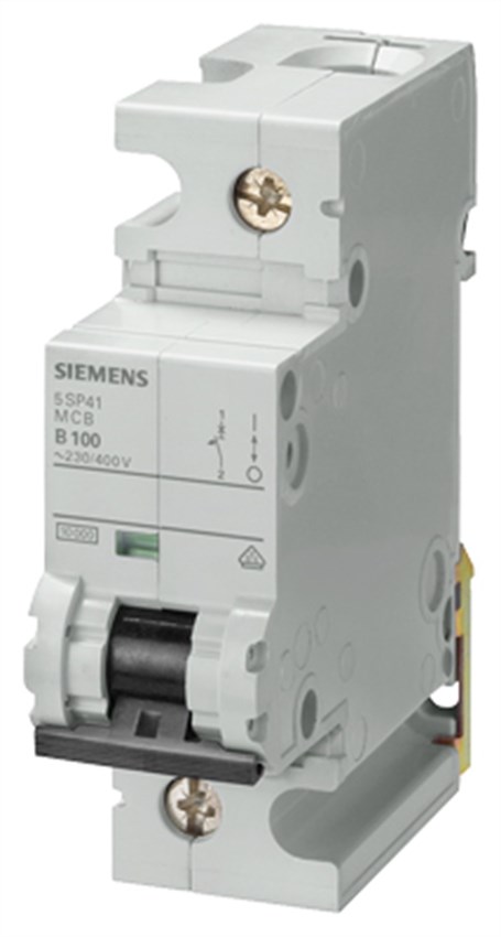Siemens 5SP4192-7 125A; 1 FAZLI; 70mm Otomat; Anahtarlı Otomatik Sigorta; 10kA; C Tipi; Yavaş Karakterli