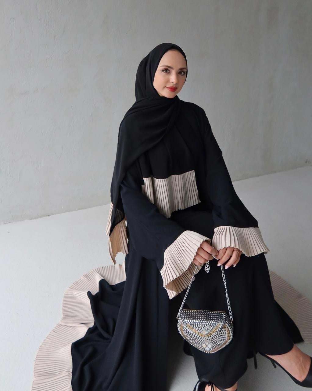 SAFAK ABAYA SİYAH