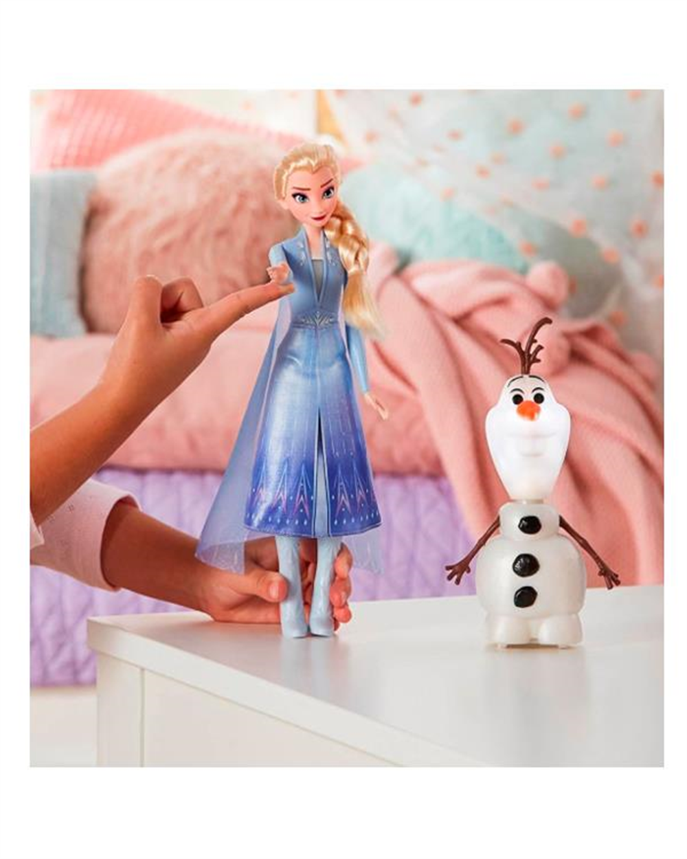 3 Yaş Frozen 2 Konuşan Elsa Bebek ve Olaf E5508 - temelcomtr