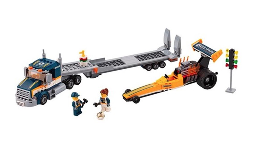 LEGO City 60151 Dragster Nakliye Aracı - temelcomtr